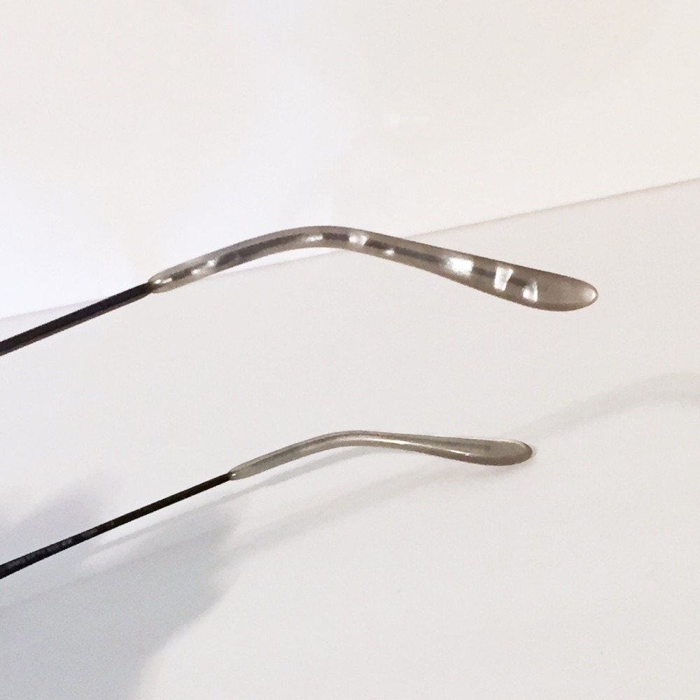 Saks Fifth Avenue 231 half rim eyeglass frames - Picture 6 of 6